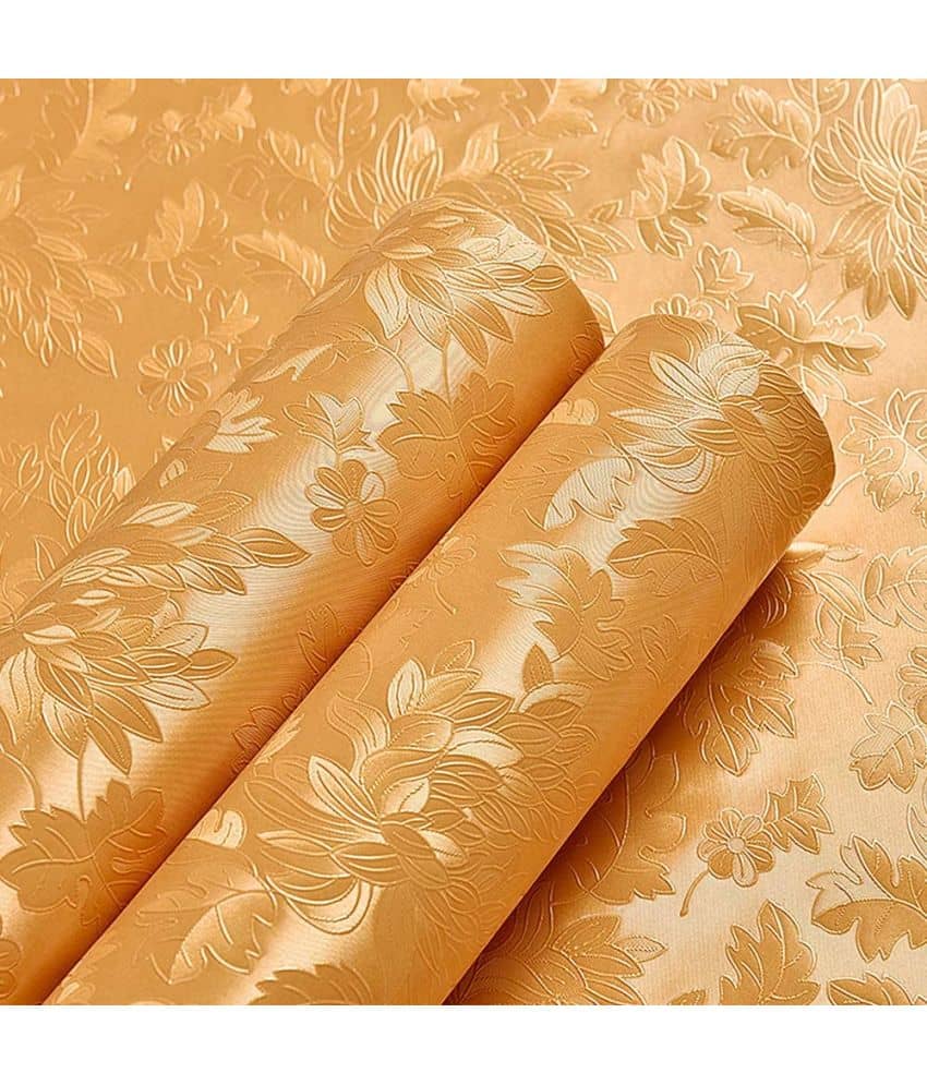 KAAF Floral Wallpaper ( 40 x 250 ) cm ( Pack of 1 )