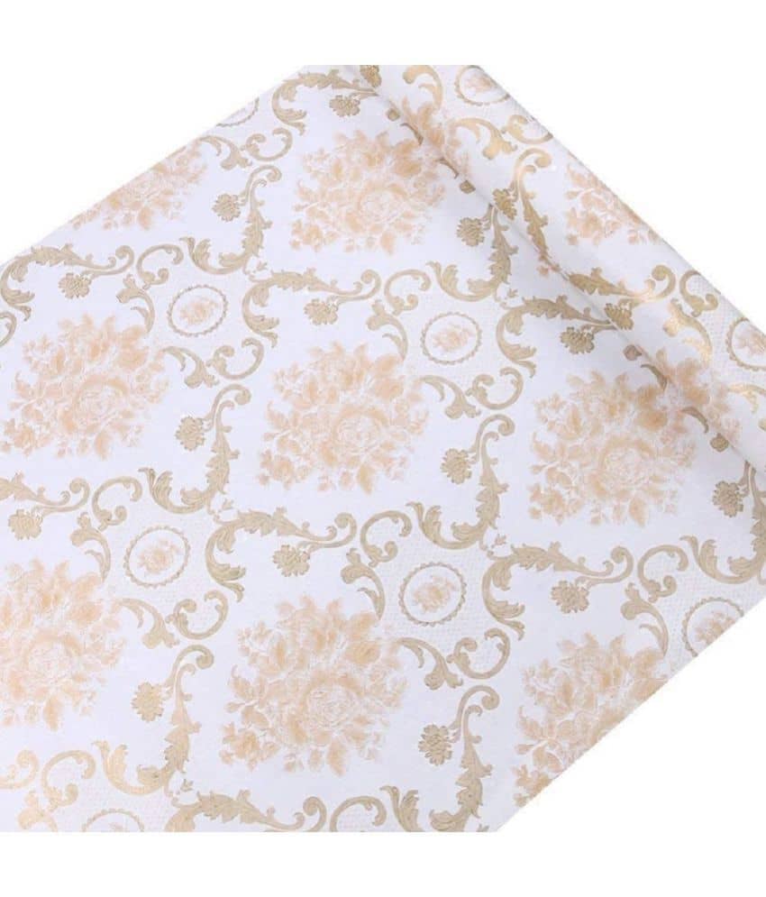 KAAF - Floral Wallpaper ( 40 x 250 ) cm ( Pack of 1 )