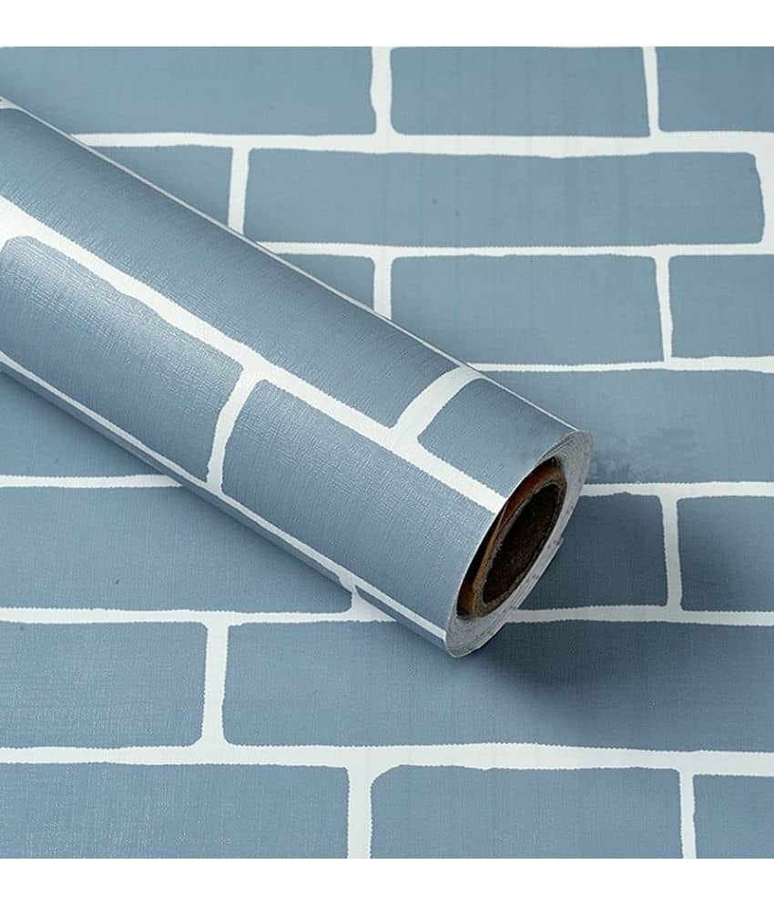 KAAF - Geometric Wallpaper ( 40 x 250 ) cm ( Pack of 1 )