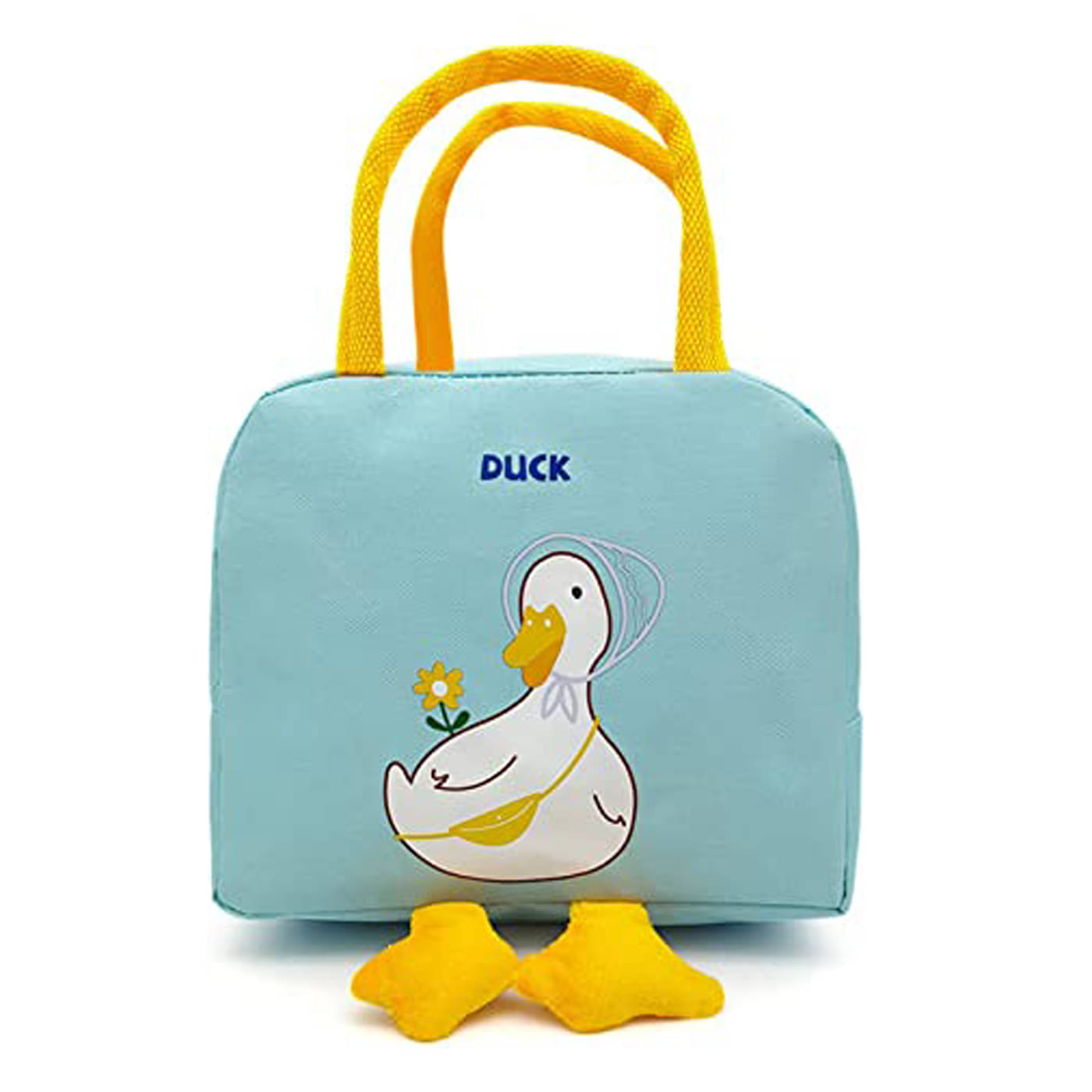    			House Of Quirk - Beige Polyester Lunch Bag