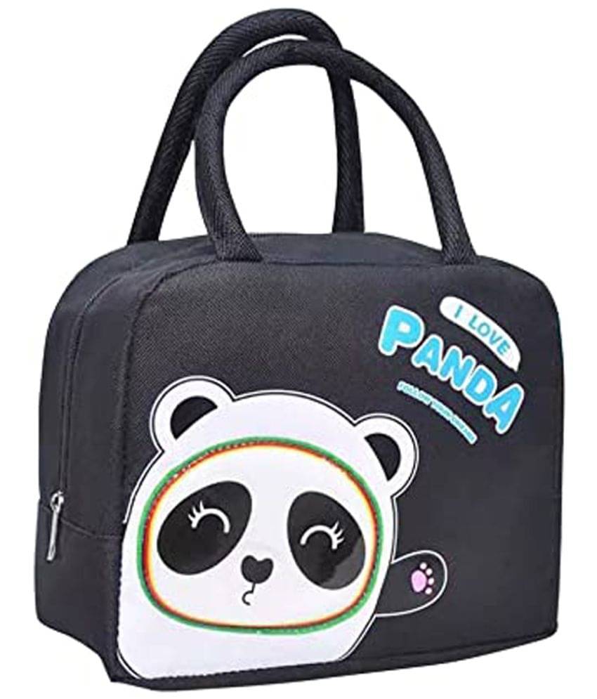     			House Of Quirk - Black Polyester Lunch Bag