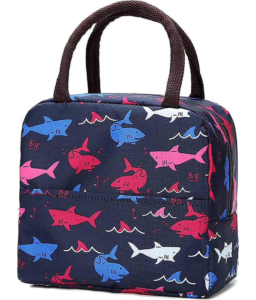 House Of Quirk - Blue Polyester Lunch Bag - Handbags | Buy online on ZillyBuy