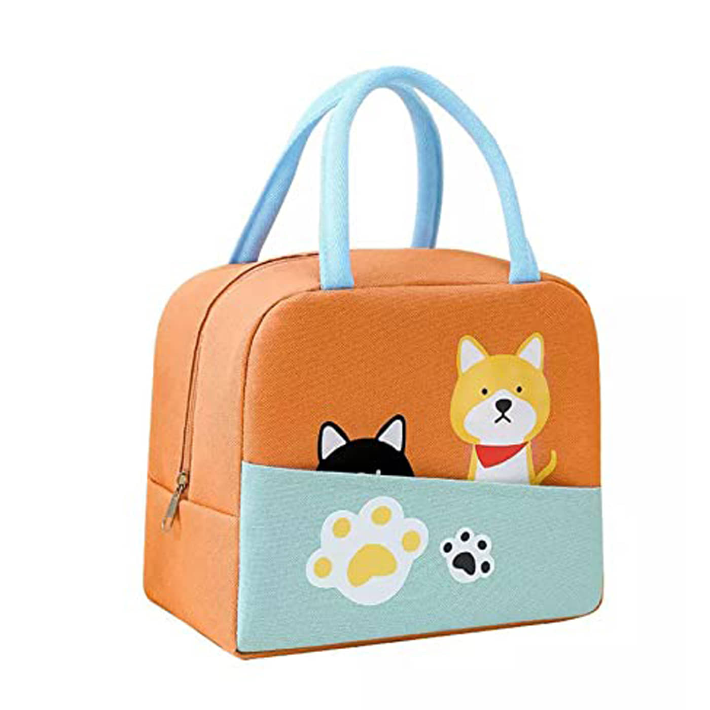 House Of Quirk - Orange Polyester Lunch Bag - Handbags | Buy online on ZillyBuy