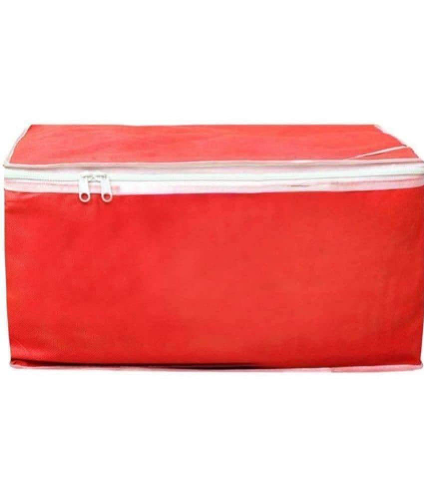 Jewar Mandi - Red Fabric Garment Bag - Handbags | Buy online on ZillyBuy