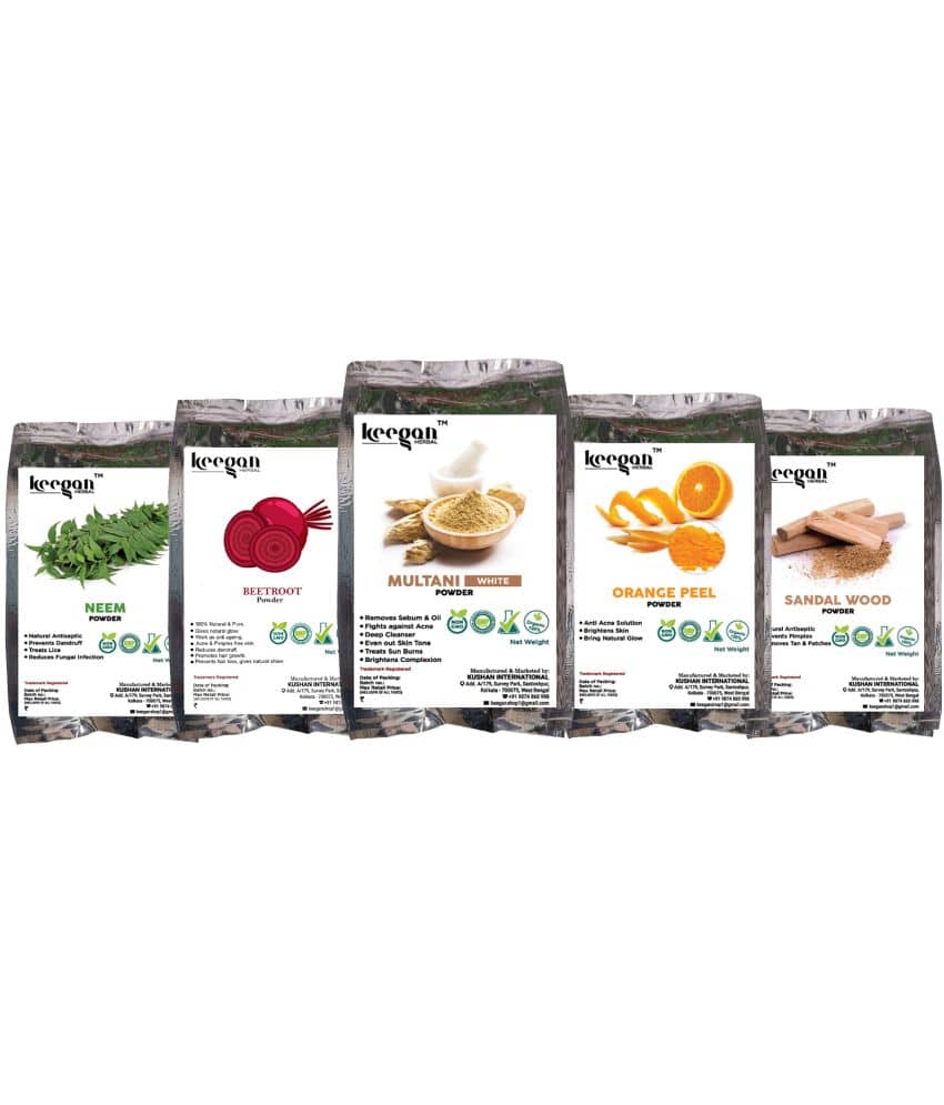 Keegan - Skin Brightening Facial Kit For All Skin Type ( Pack of 5 )
