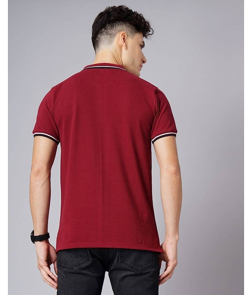 Paul Street Pack of 2 Cotton Slim Fit Solid Half Sleeves Men's Polo T Shirt ( Multicolor )