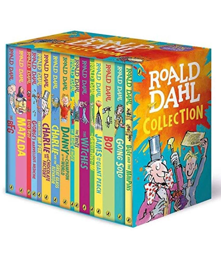 Roald Dahl Complete Collection (16 Copy Paperback – 1 January 2018 Roald Dahl Complete Collection (16 Copy Paperback – 1 January 2018