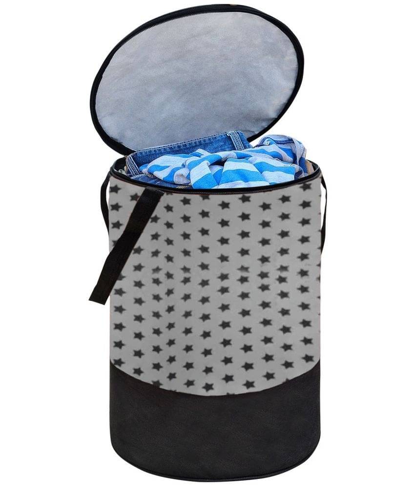    			SH NASIMA - Grey Laundry Bag