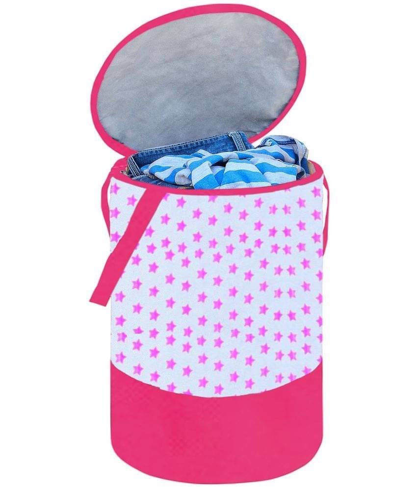    			SH NASIMA - Pink Laundry Bag