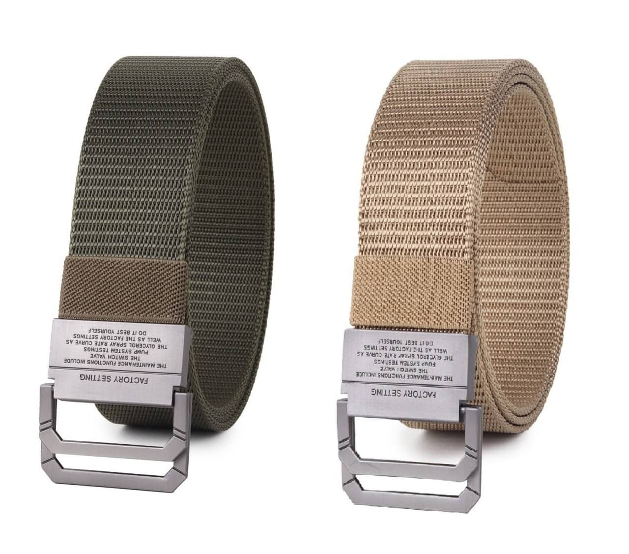 Zacharias - Multicolor Canvas Men's Casual Belt ( Pack of 2 ) Zacharias - Multicolor Canvas Men's Casual Belt ( Pack of 2 )