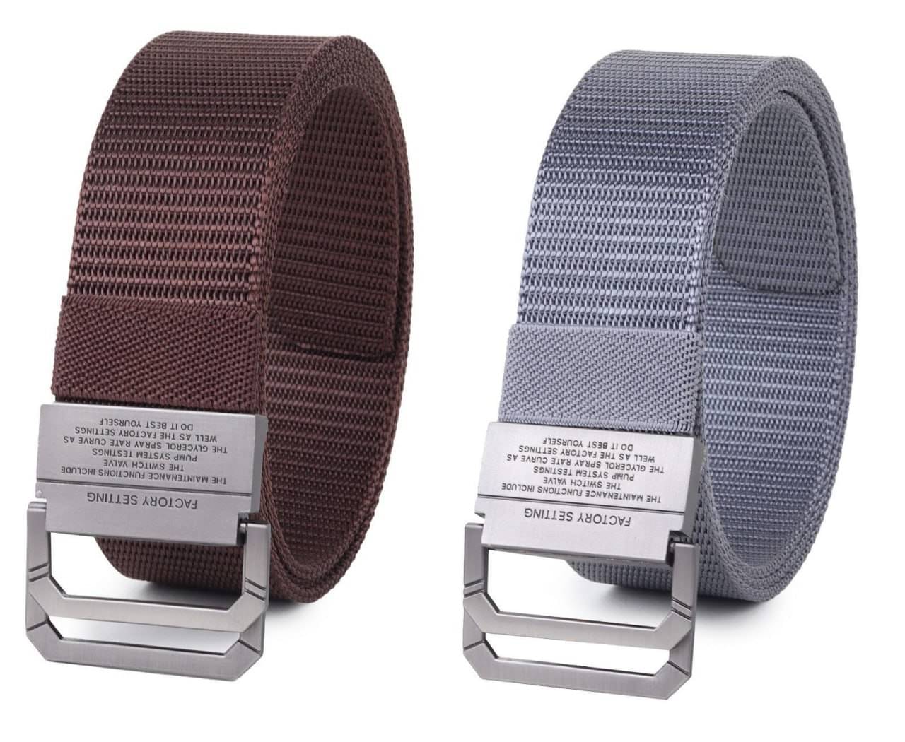 Zacharias - Multicolor Canvas Men's Casual Belt ( Pack of 2 ) Zacharias - Multicolor Canvas Men's Casual Belt ( Pack of 2 )