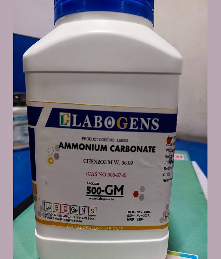 AMMONIUM CARBONATE 500 GM - Stationery | Buy online on ZillyBuy