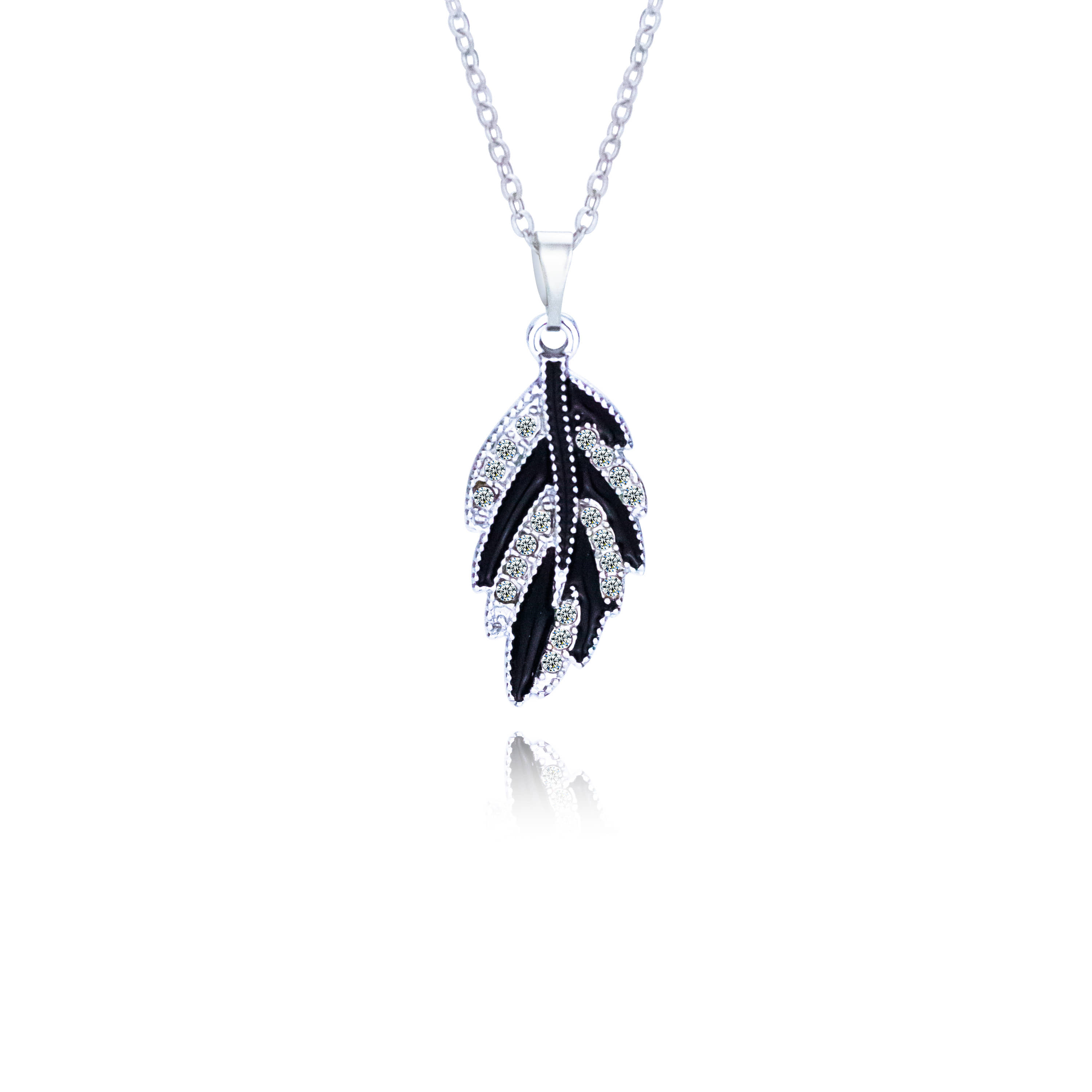 FASHION FRILL - Silver Pendant set ( Pack of 1 )