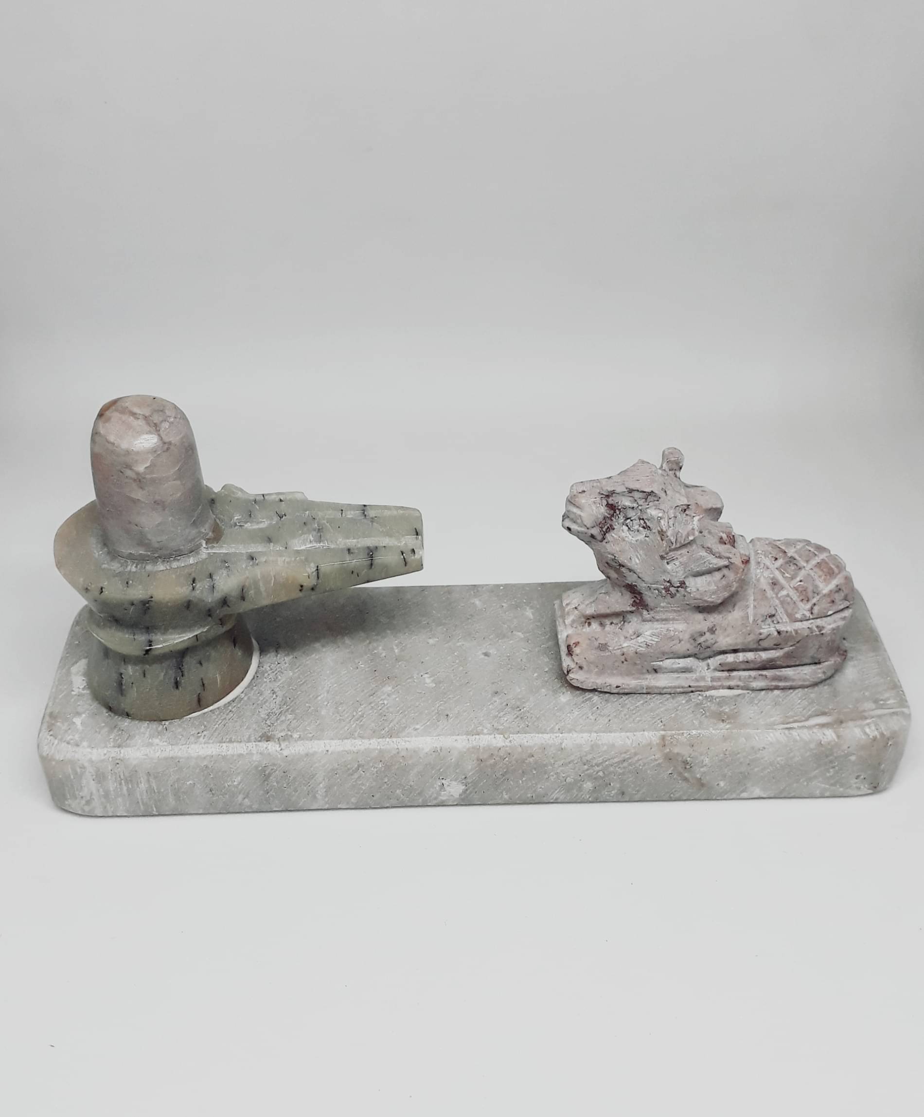     			KRAFT CLOUDS - Marble Nandi Pindi 6 cm Idol