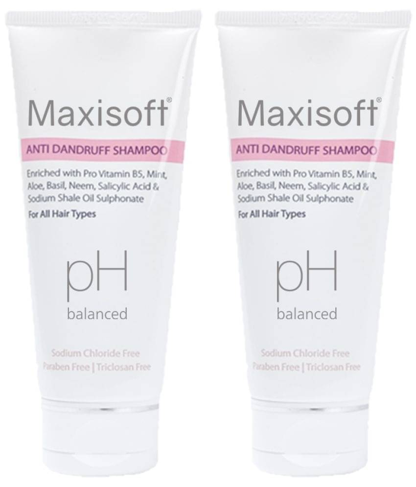     			MAXISOFT - Anti Dandruff Shampoo 200 mL ( Pack of 2 )