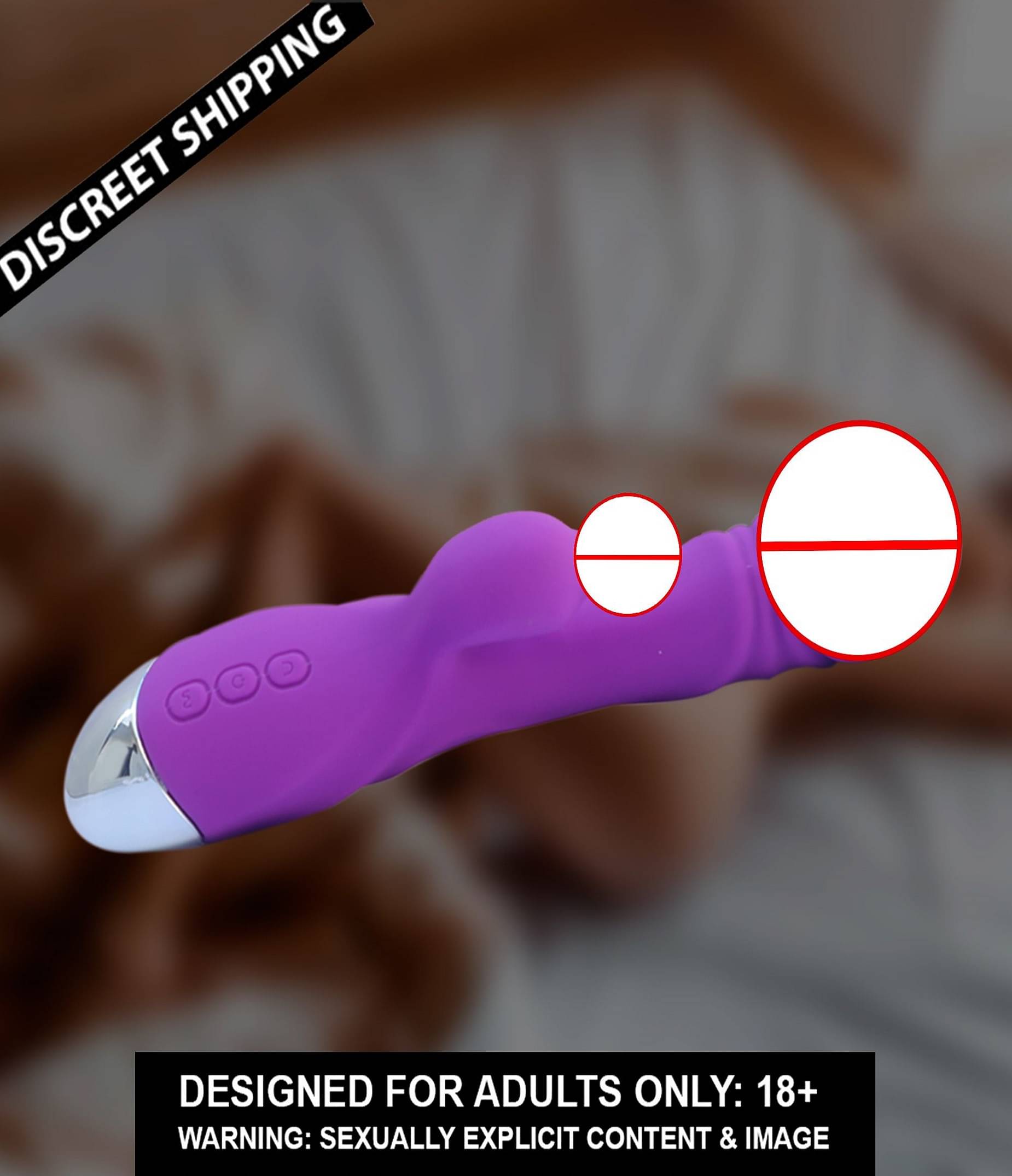     			ROMEO G-SPOT RECHARGEABLE RABBIT VIBRATOR 10 SPEED VIBRATING DILDO KNIGHTRIDERS