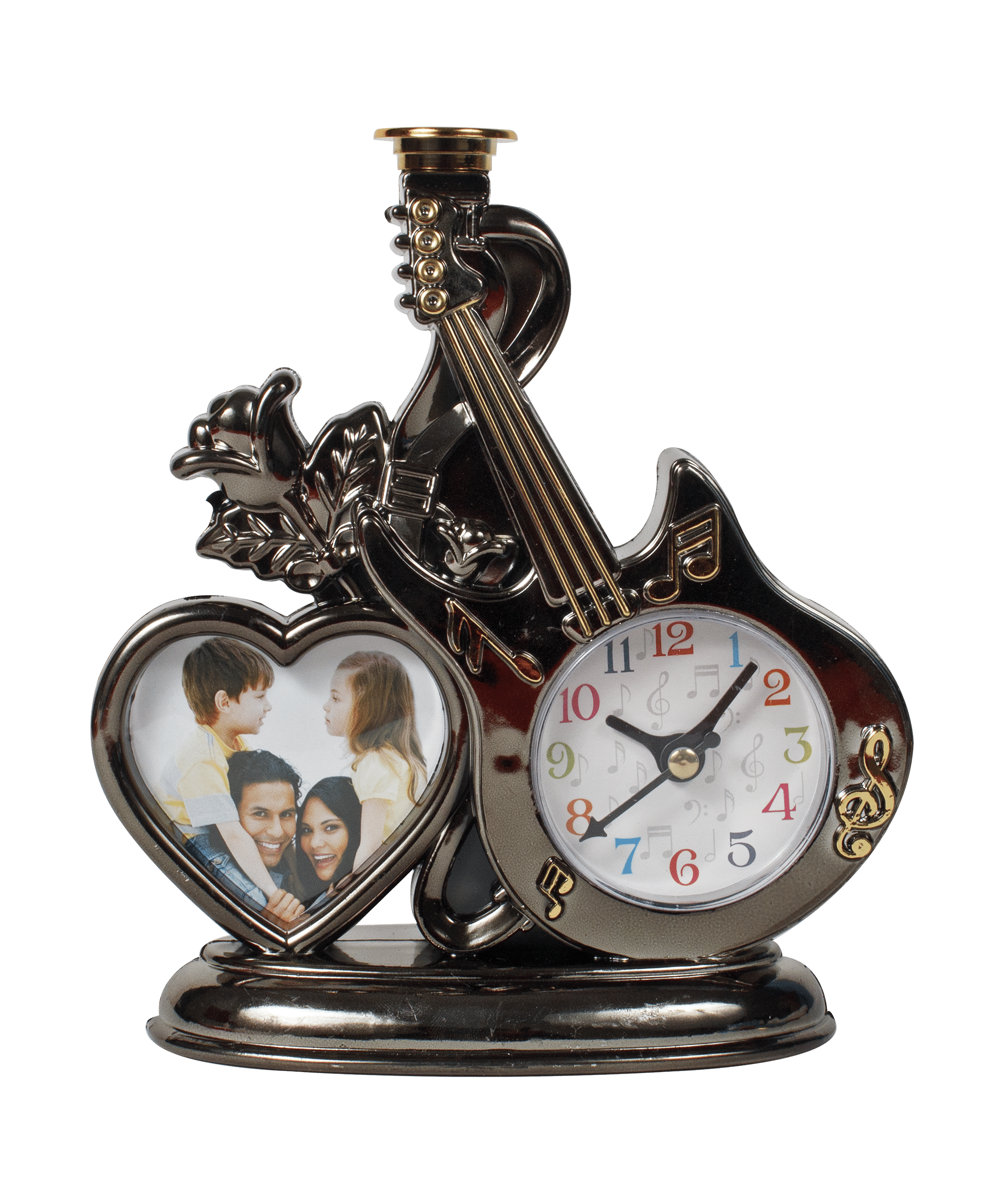     			Sigaram Analog Plastic Table Clock - Pack of 1
