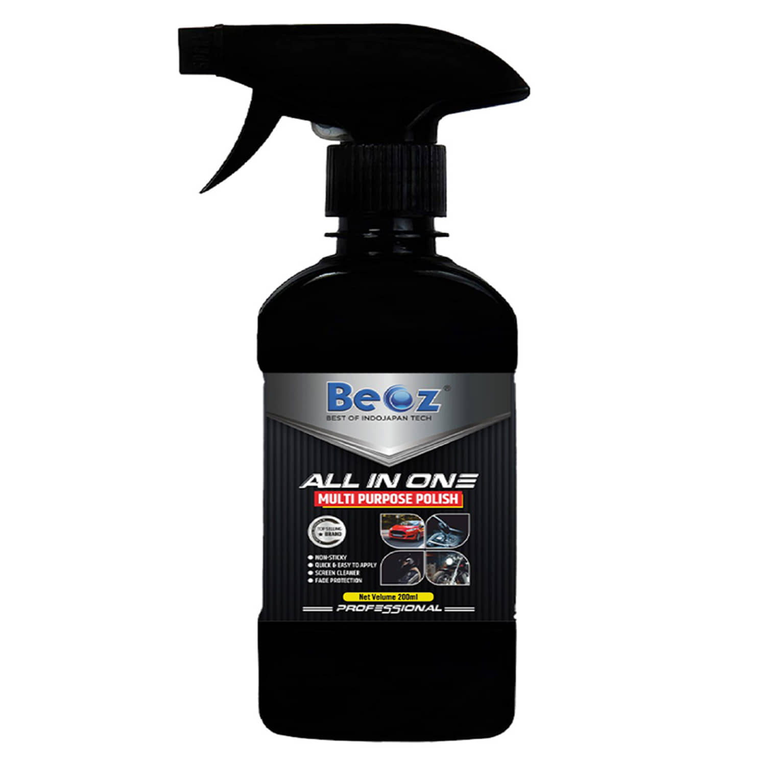 BEOZ Bike Polish for Multipurpose use - 200 ml