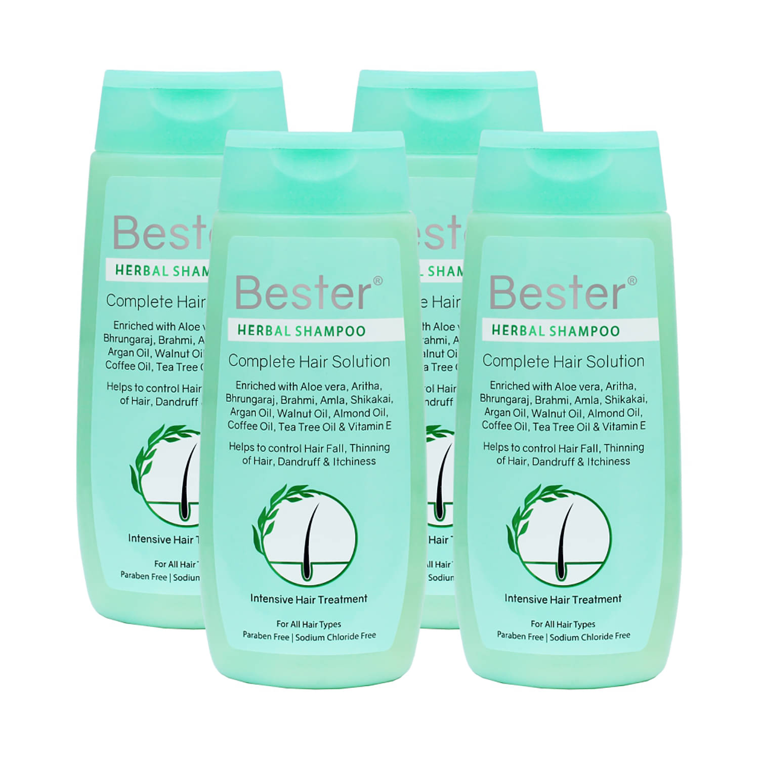     			Bester - Damage & Repair Shampoo 400 mL ( Pack of 4 )