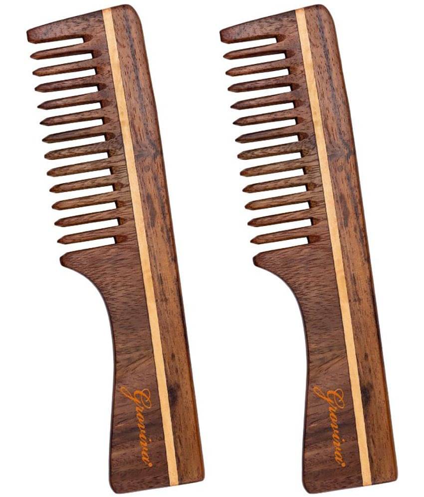 Bester - Wooden Paddle Brush For All Hair Types ( Pack of 2 )     			Bester - Wooden Paddle Brush For All Hair Types ( Pack of 2 )