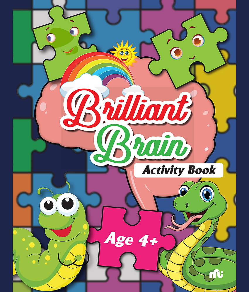 Brilliant Brain Activities Book (Age 4+) - Stationery | Buy online on ZillyBuy