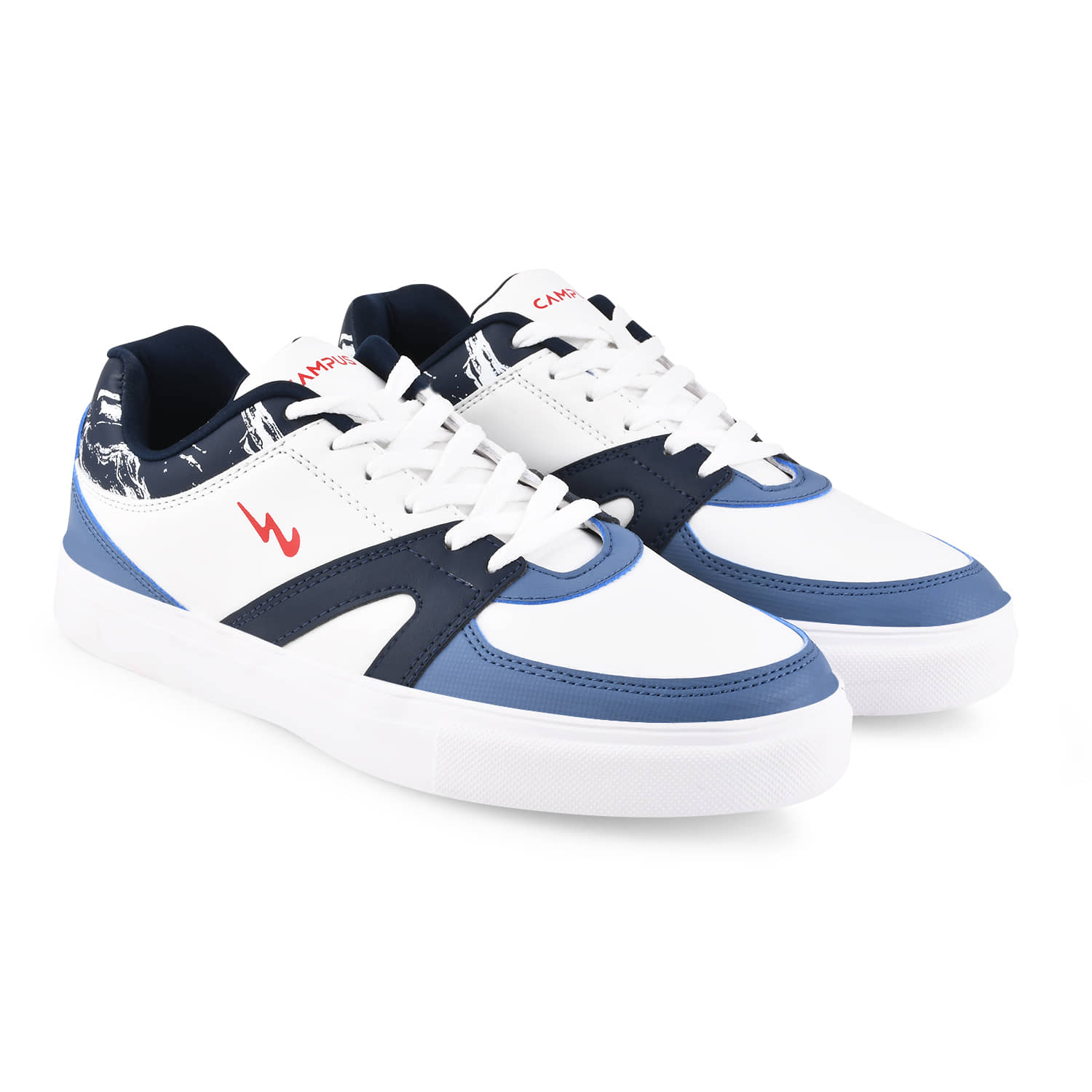 Campus OG-04 - White Men's Sneakers - Casual Shoes | Buy online on ZillyBuy