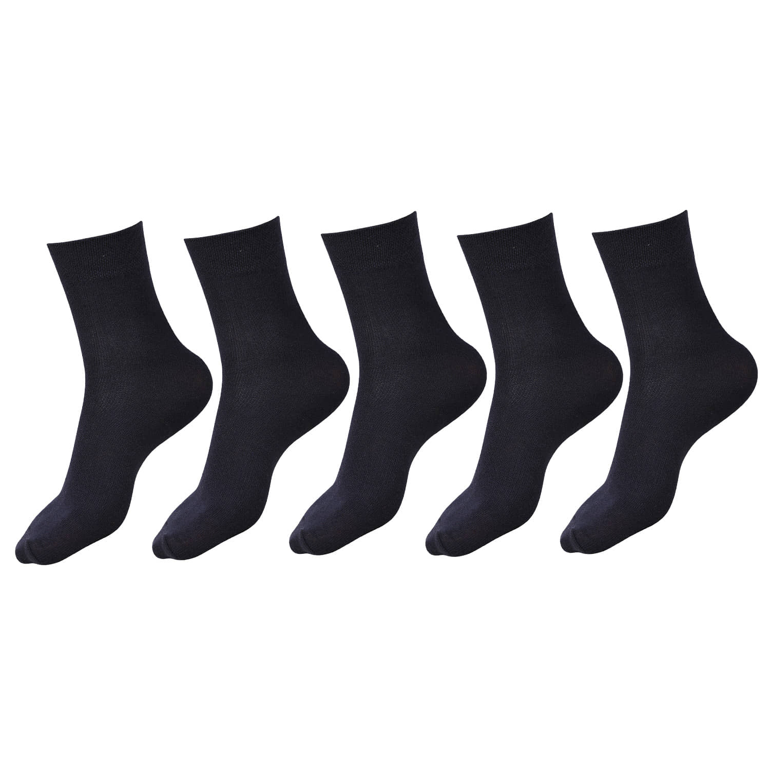 Dollar - Black Cotton Boy's School Socks ( Pack of 5 ) - Socks | Buy online on ZillyBuy
