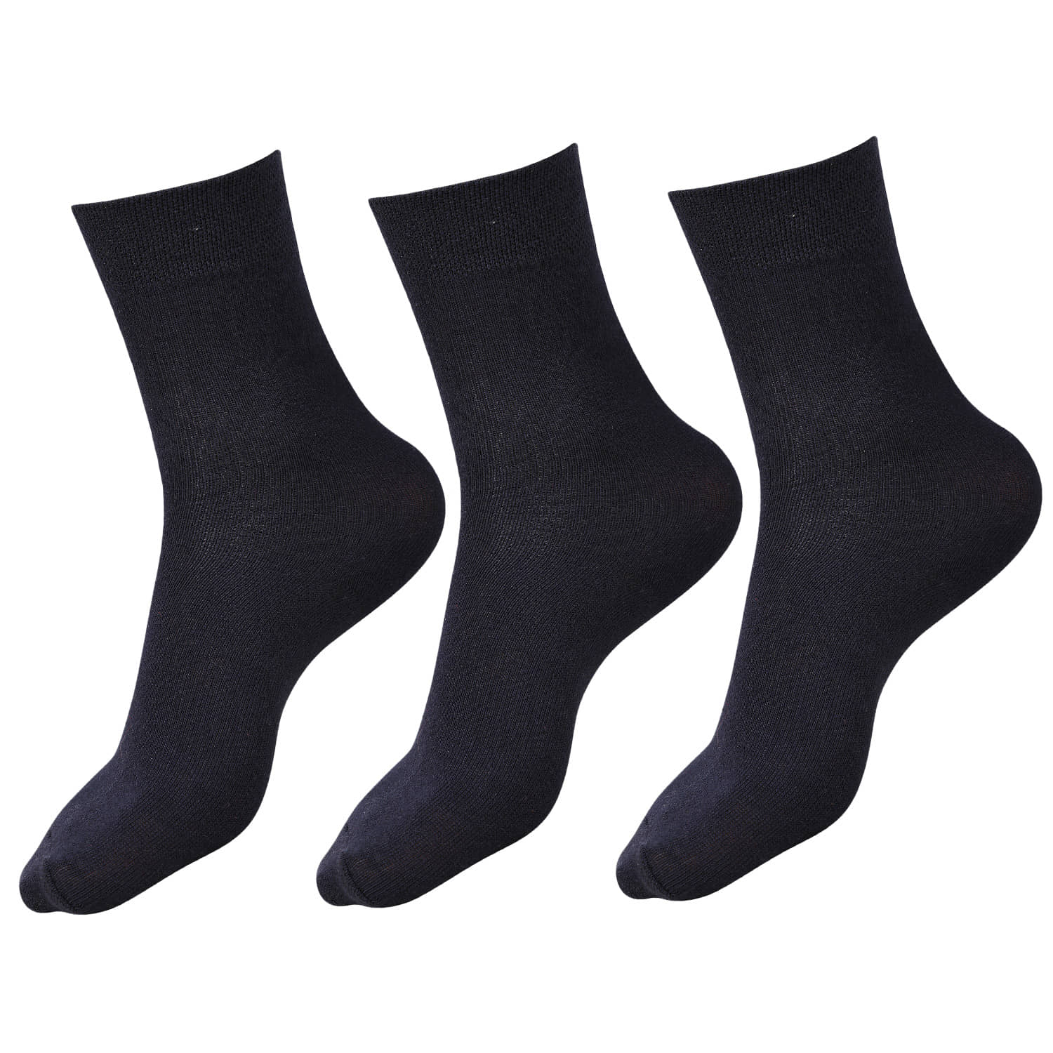 Dollar - Black Cotton Boy's Thumb Socks ( Pack of 3 ) - Socks | Buy online on ZillyBuy