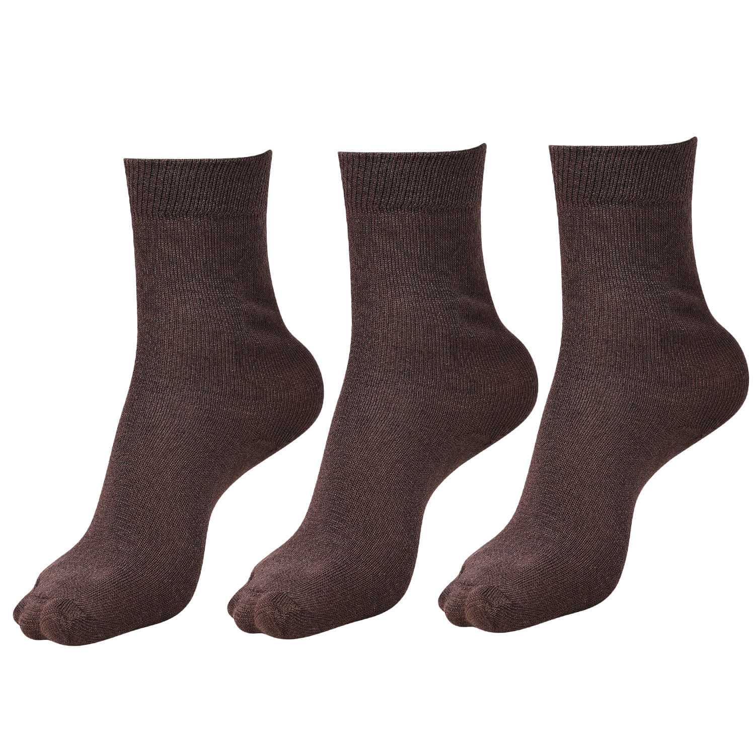 Dollar - Brown Cotton Boy's School Socks ( Pack of 3 ) - Socks | Buy online on ZillyBuy