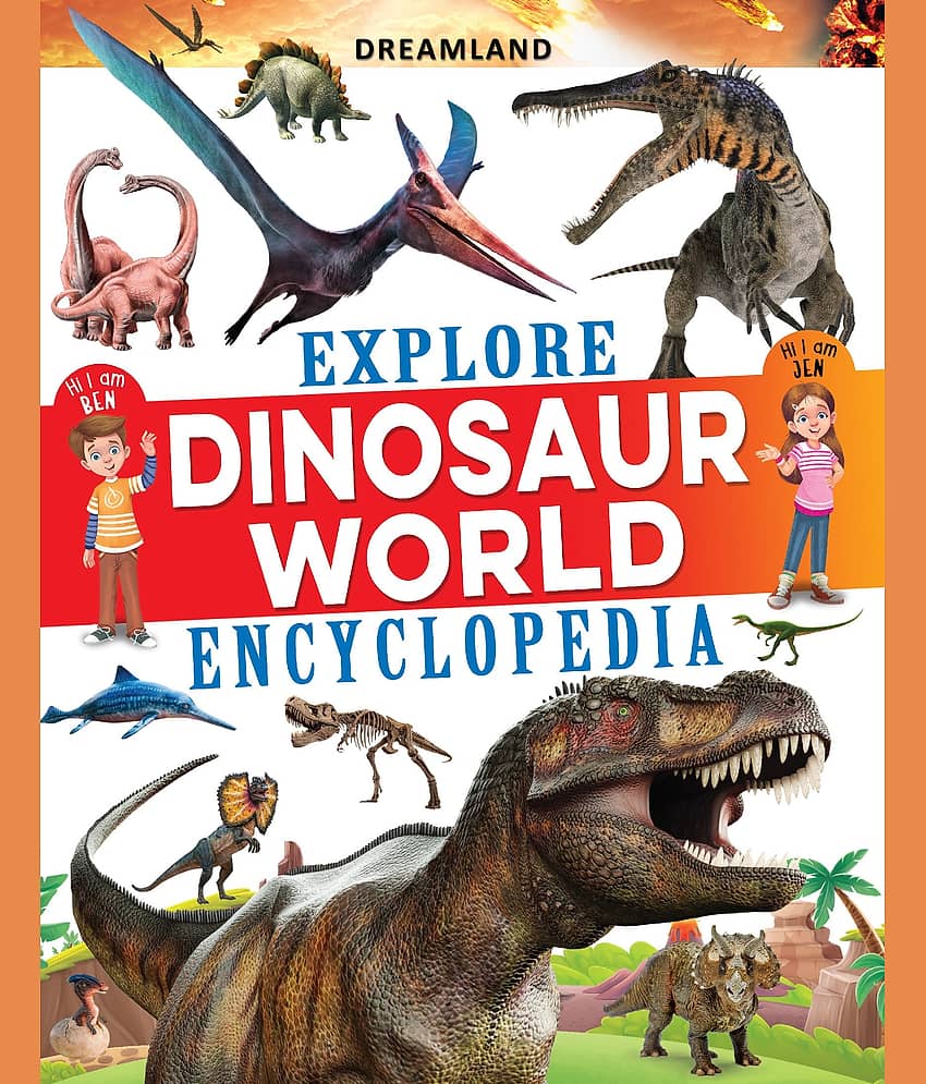 Explore Dinosaur World Encyclopedia - Stationery | Buy online on ZillyBuy