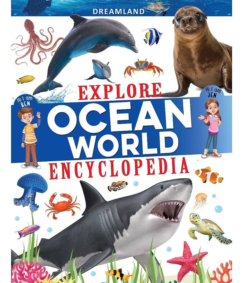 Explore Ocean World Encyclopedia - Stationery | Buy online on ZillyBuy