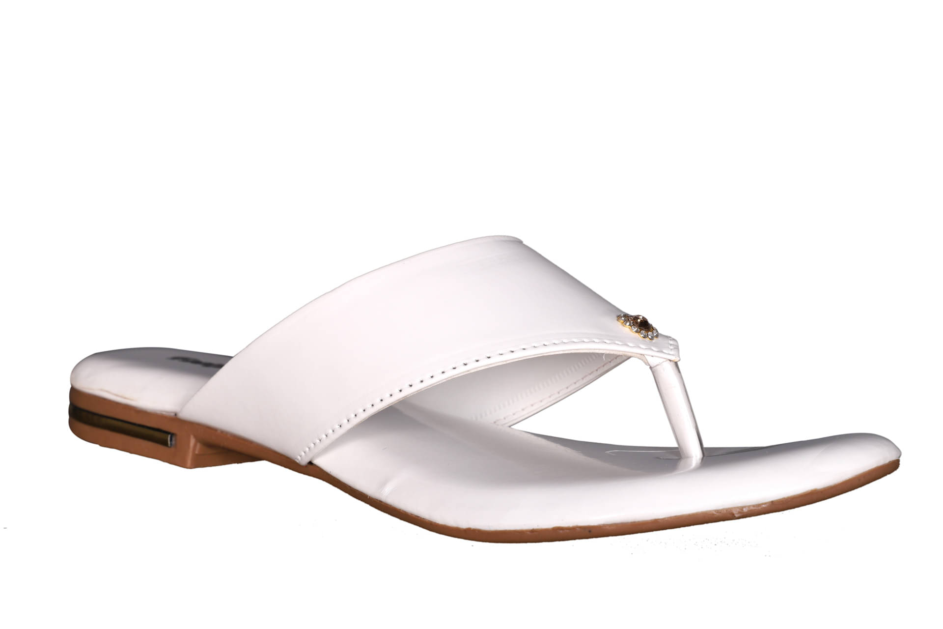     			Footprints - White Women's Flats
