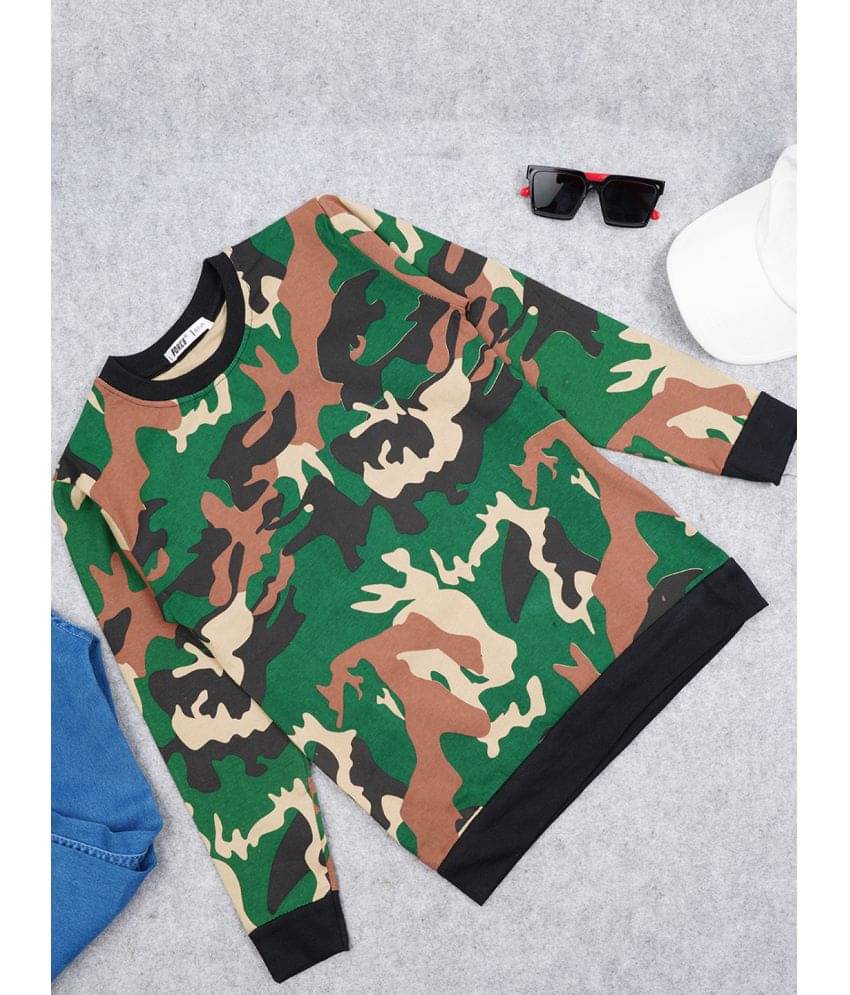     			Force Pack of 1 Boys Cotton Blend T-Shirt ( Multicolor )