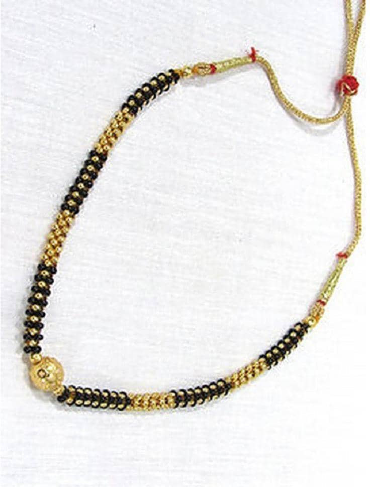 HEER COLLECTION - Gold Pearls Necklace ( Pack of 1 )