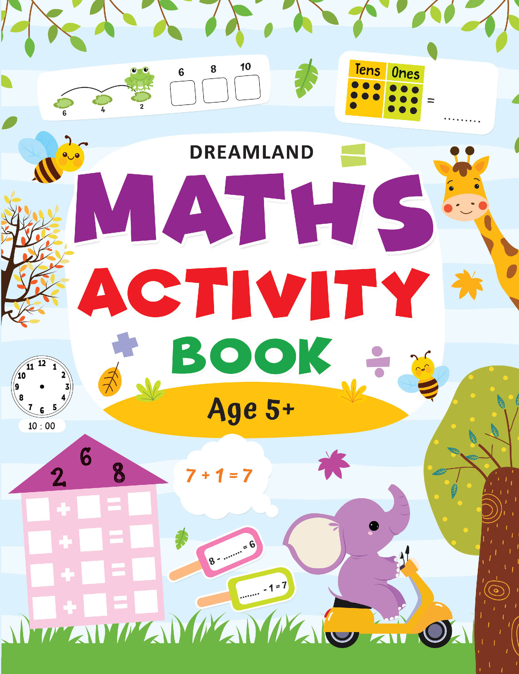     			Maths Activity Book Age 5+