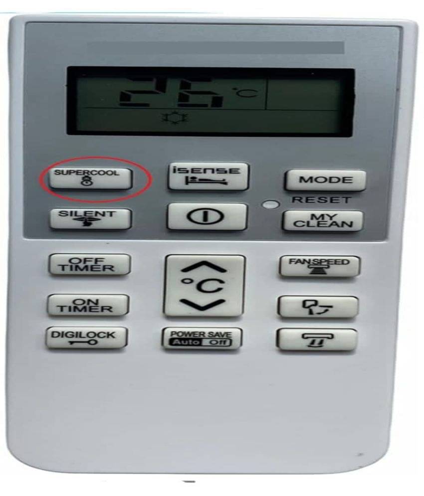     			SUGNESH Re - 168 AC Remote Compatible with  HITACHI AC