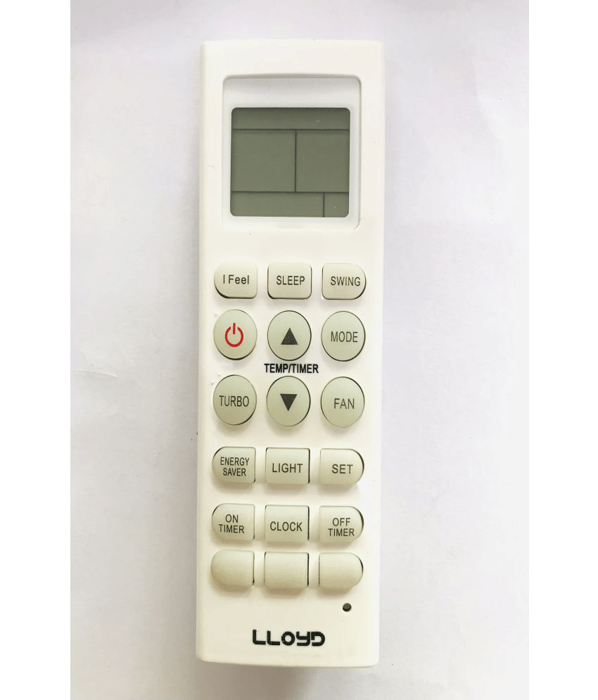 SUGNESH Re - 36LLOYD IFEEL AC Remote Compatible with LLOYD AC. SUGNESH Re - 36LLOYD IFEEL AC Remote Compatible with LLOYD AC.