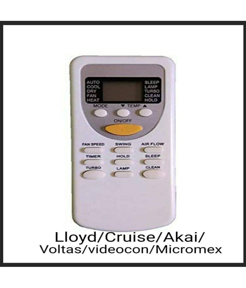     			SUGNESH Re - 49 AC Remote Compatible with Videocon / Voltas
