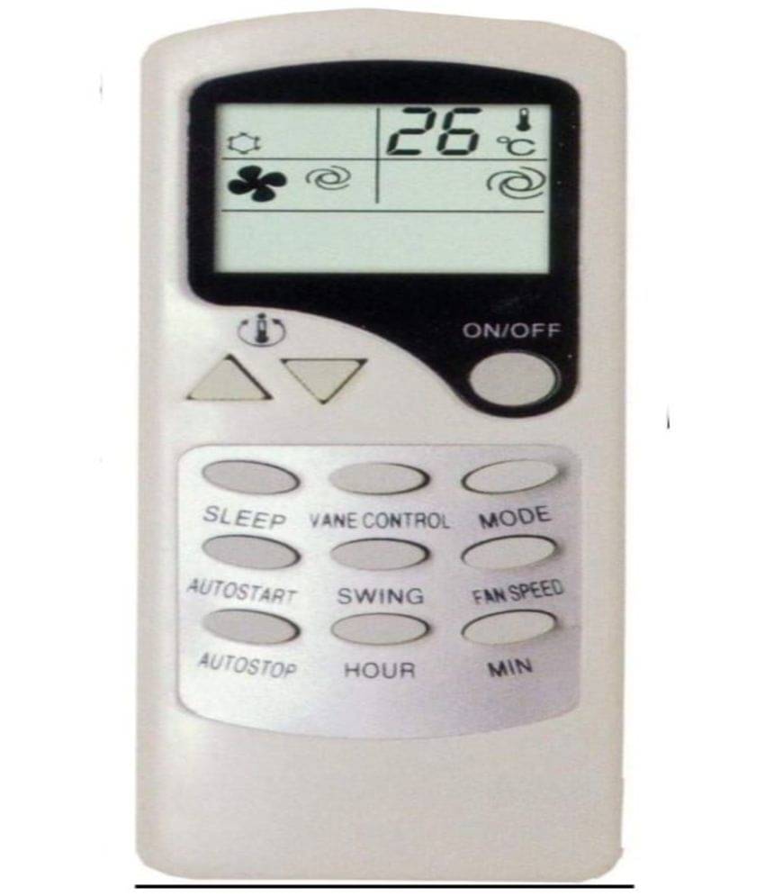     			SUGNESH Re - 7A AC Remote Compatible with VIDEOCON AC