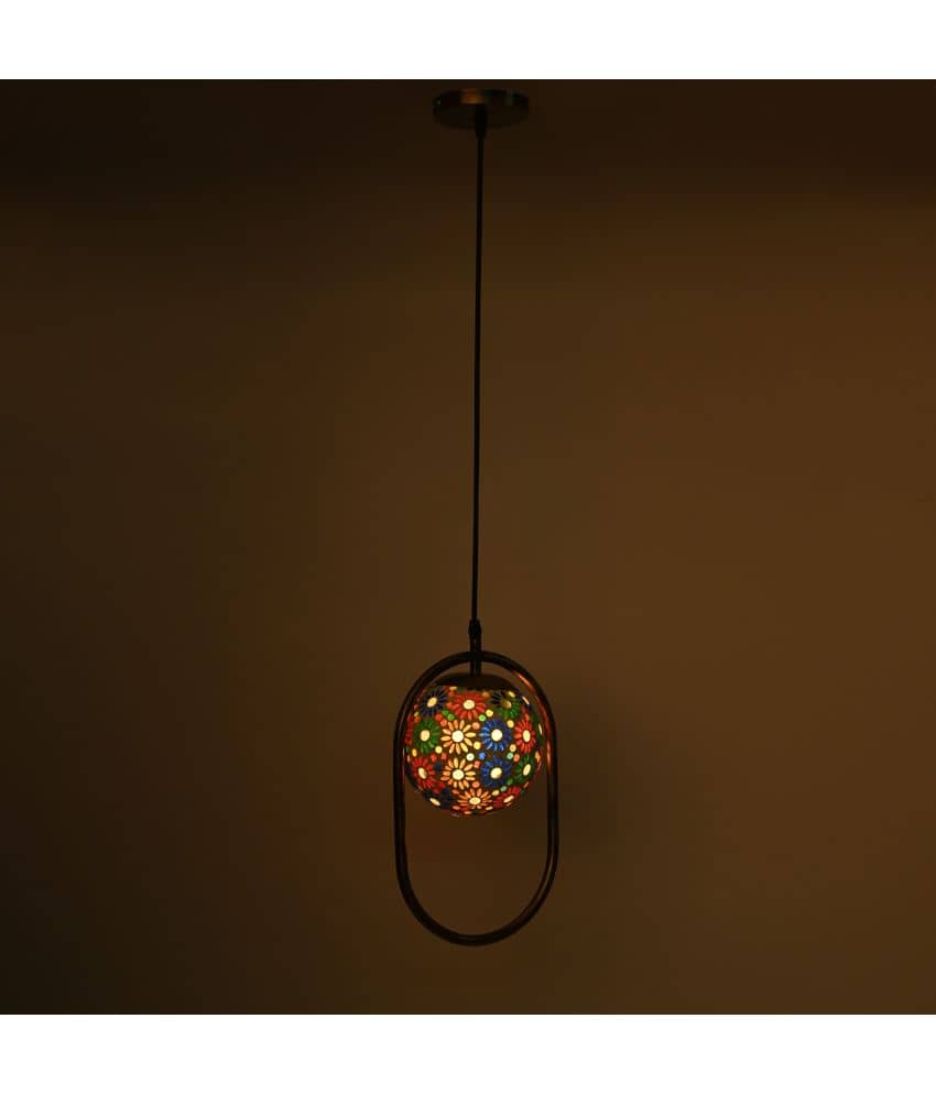Somil Glass Ceiling Light Pendant Multi - Pack of 1