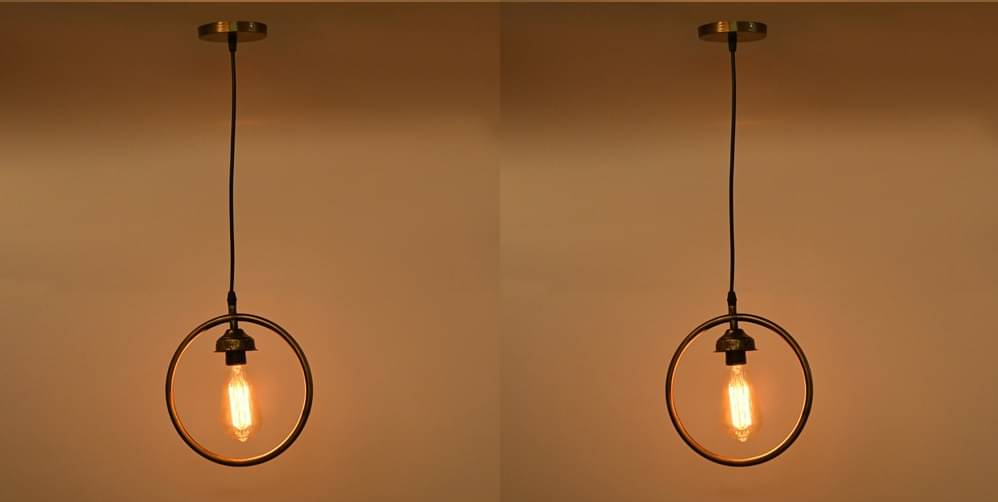    			Somil Glass Ceiling Light Pendant White - Pack of 2