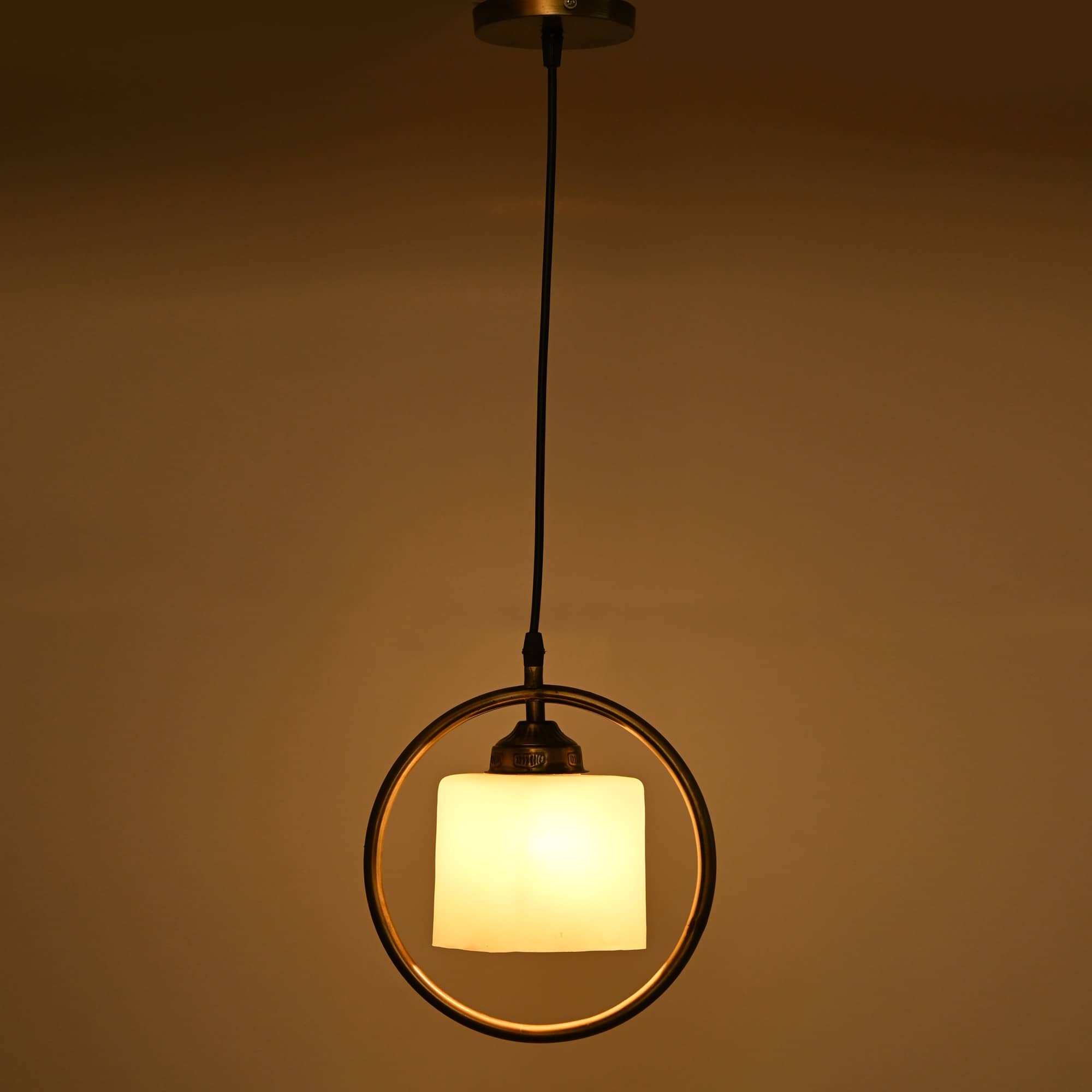 Somil Glass Ceiling Light Pendant White - Pack of 1
