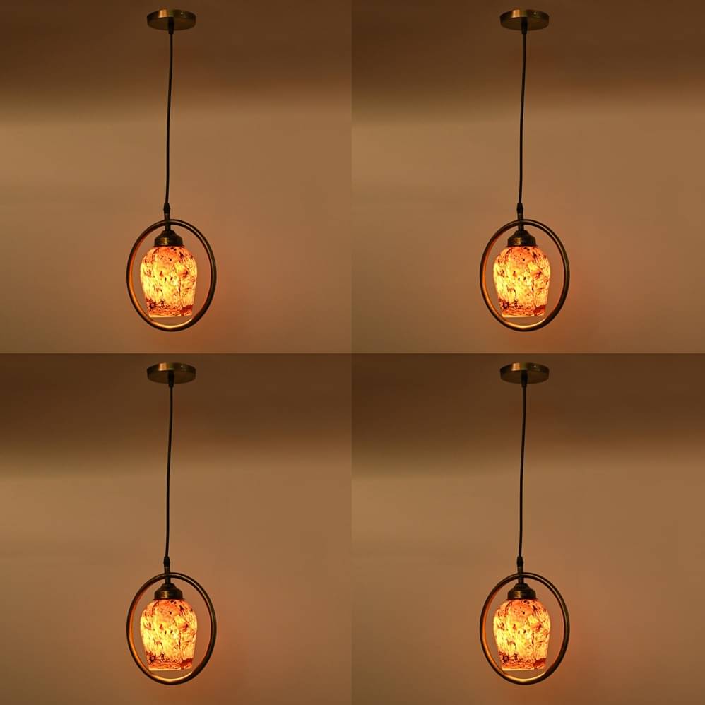     			Somil Glass Ceiling Light Pendant Multi - Pack of 4