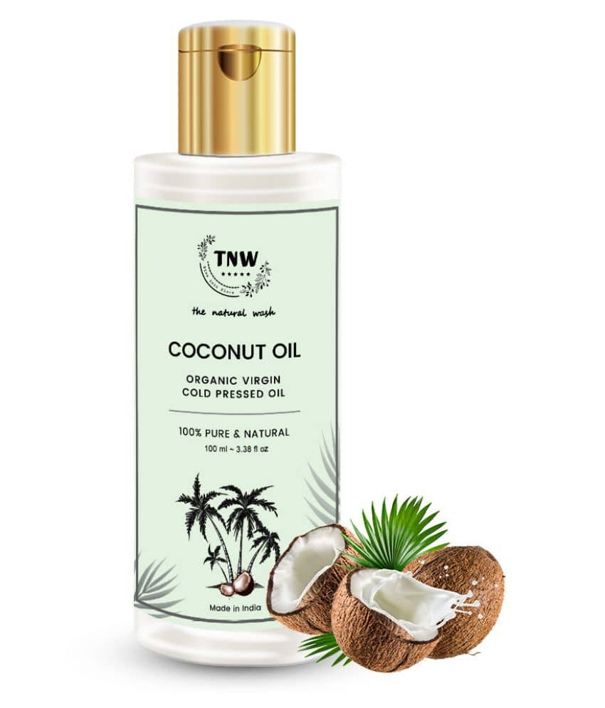 TNW - The Natural Wash Virgin Coconut Oil For Strong Hair And Soft Skin, 100Ml