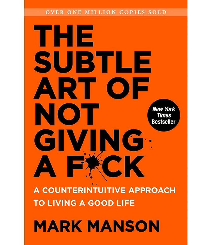 The Subtle Art of Not Giving a F*ck (English) - Stationery | Buy online on ZillyBuy