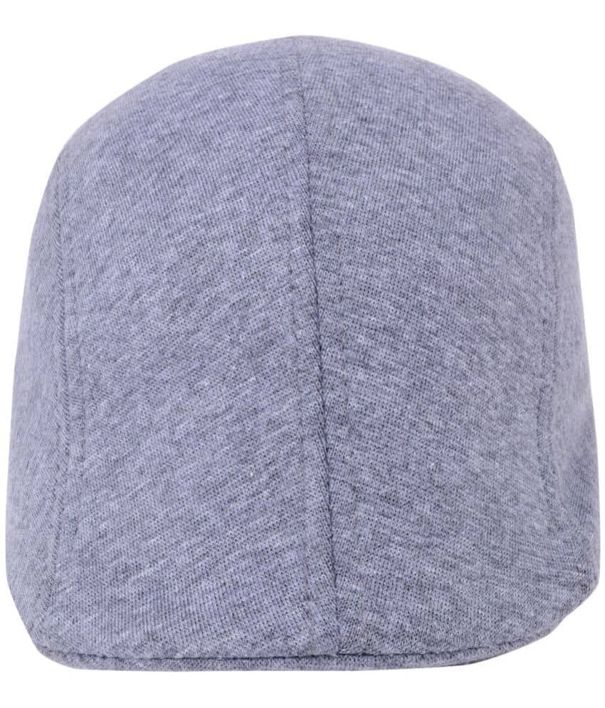 Zacharias - Gray Cotton Men's Cap ( Pack of 1 )