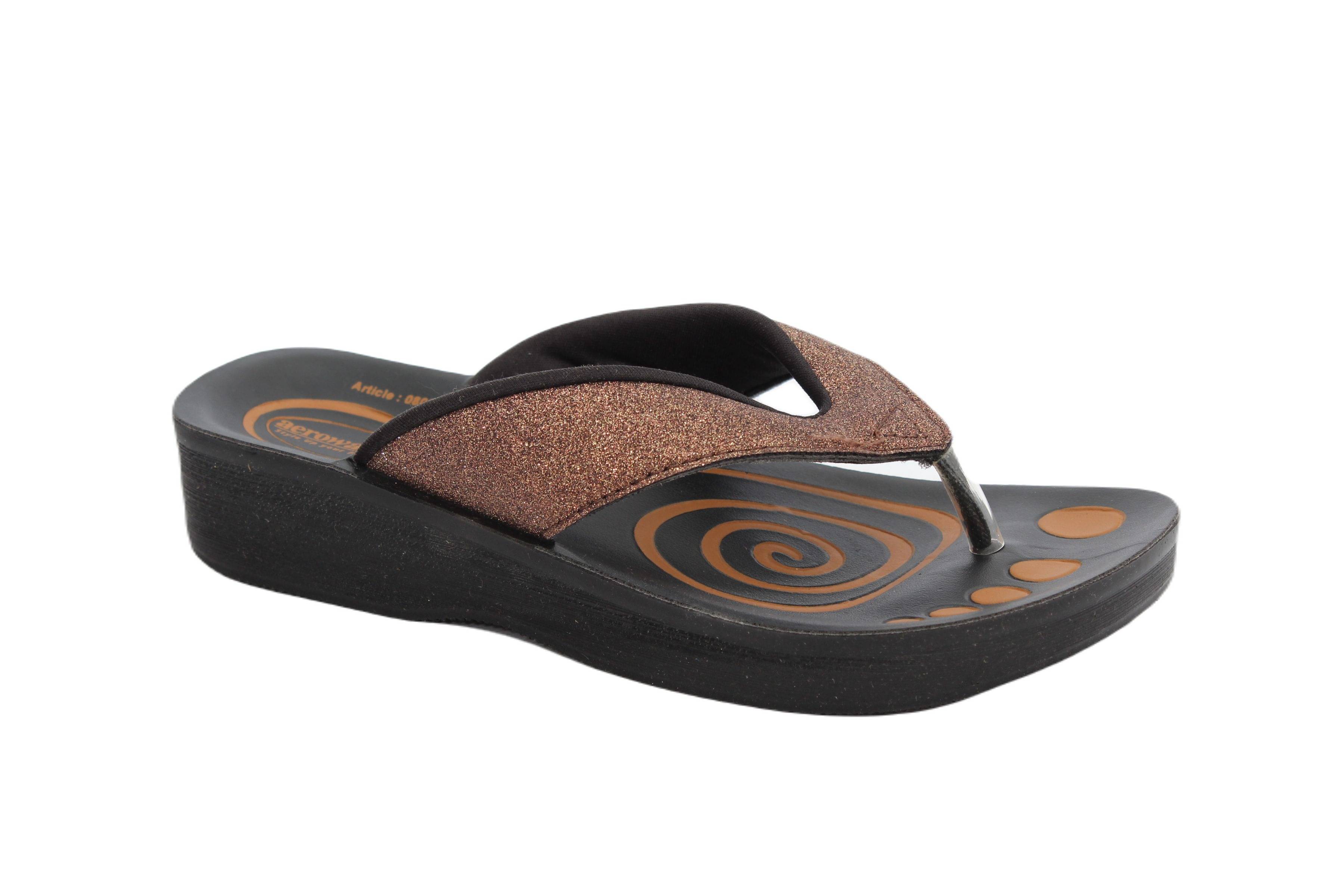     			Aerowalk - BROWN Women's Flats