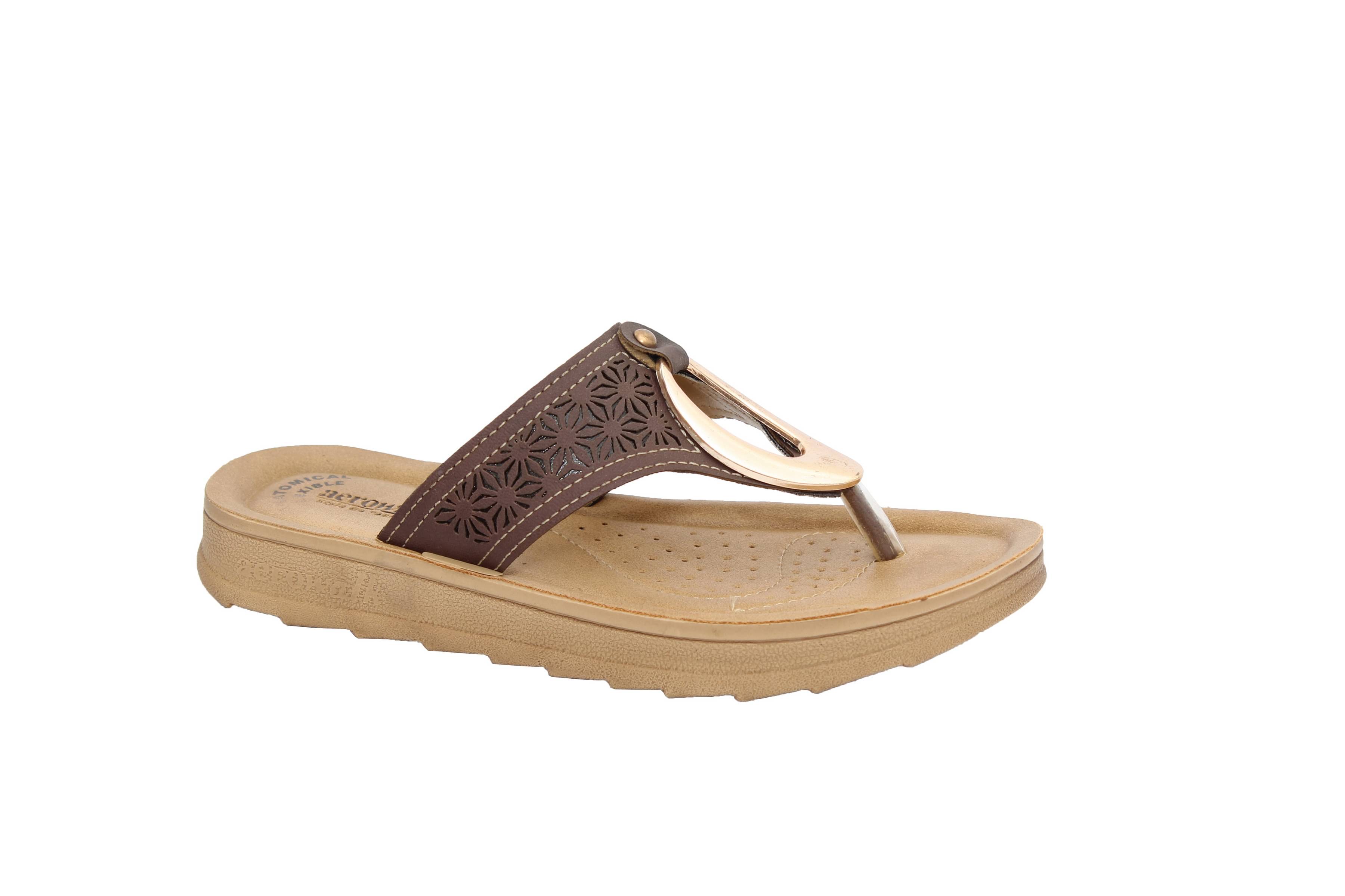     			Aerowalk - BROWN Women's Flats