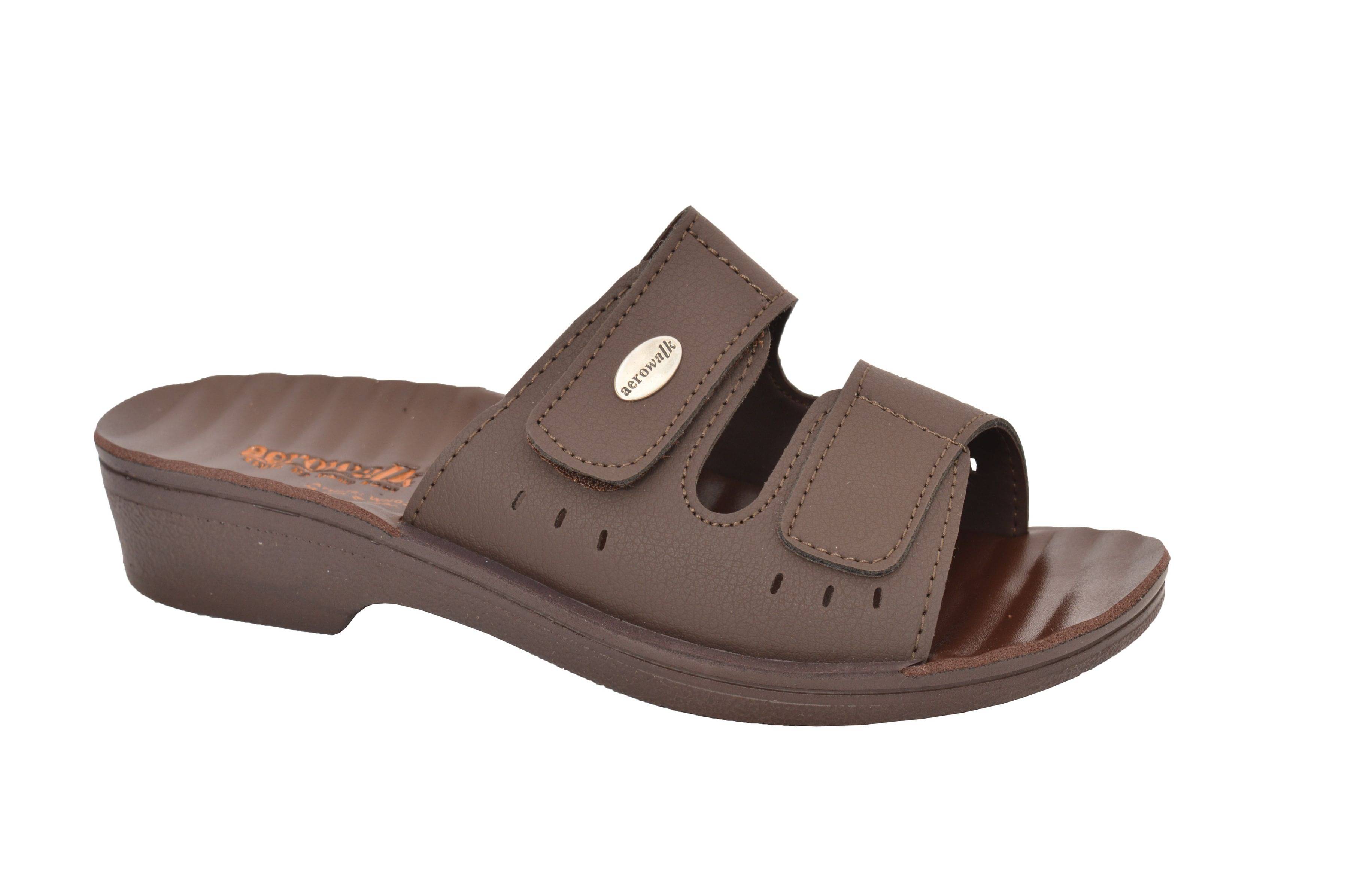     			Aerowalk - Brown Women's Slip On Heels
