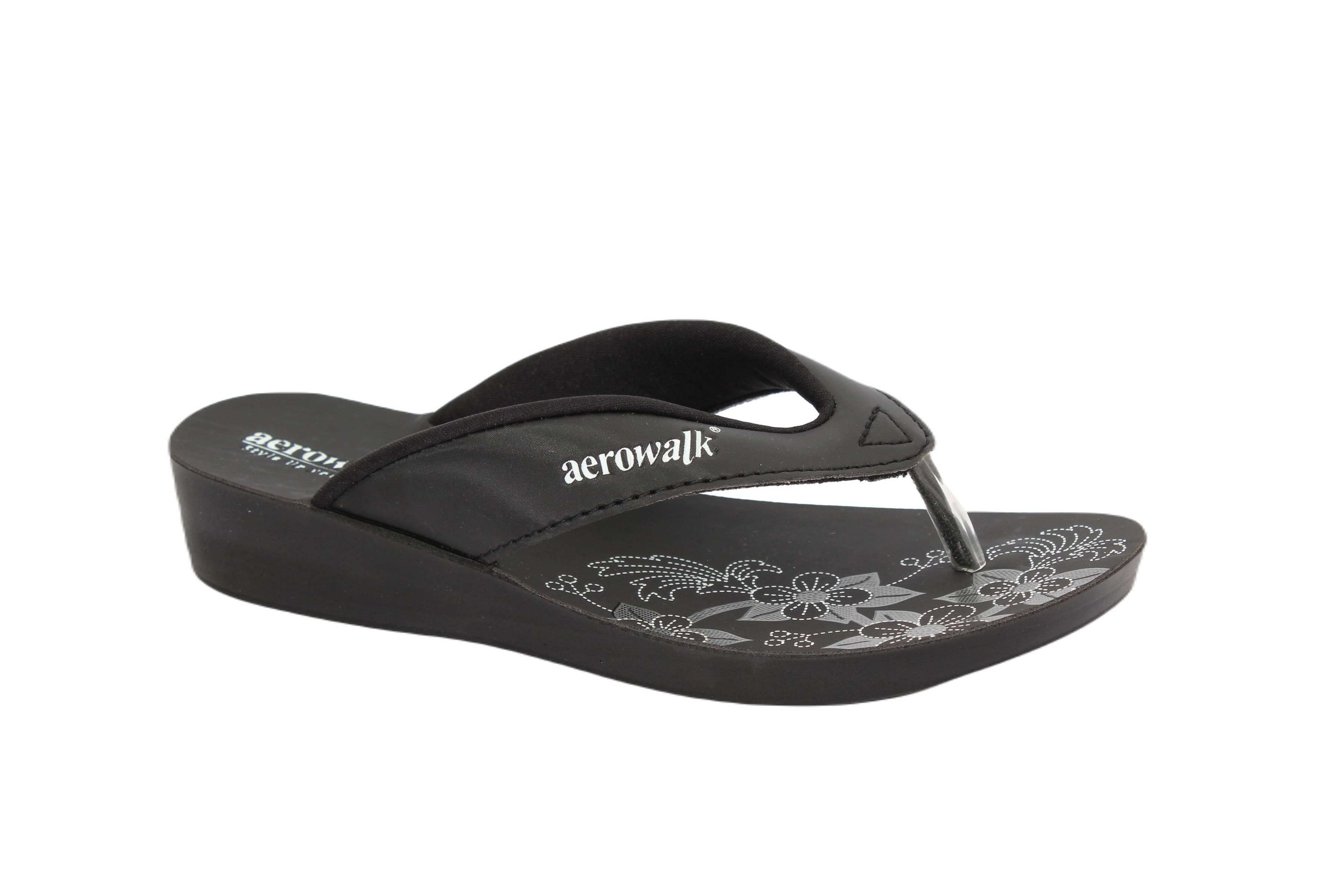     			Aerowalk - Black Women's Flats